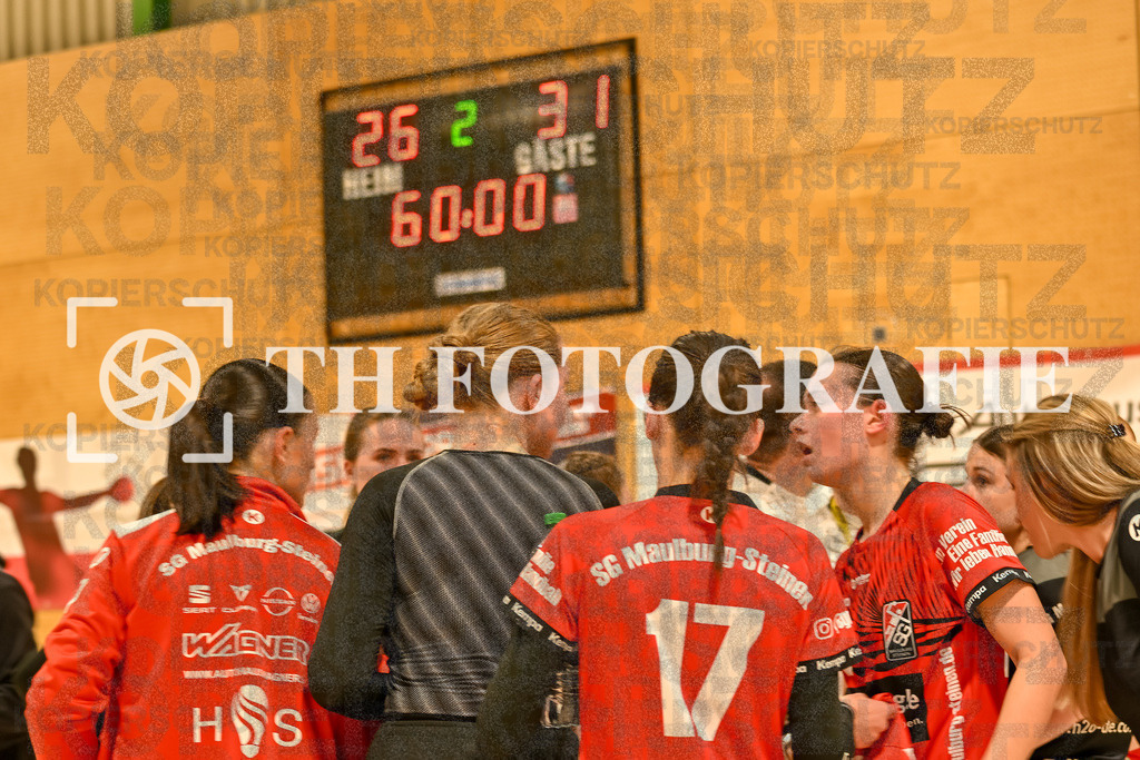 GER, SG Maulburg/Steinen - TuS Helmlingen, Frauen-Handball, Oberliga Suedbaden, 19. Spieltag, Saison 2024/2025, 23.03.2025 | Team SGMS mit Andre LeuchtmannGER, SG Maulburg/Steinen - TuS Helmlingen, Frauen-Handball, Oberliga Suedbaden, 19. Spieltag, Saison 2024/2025, 23.03.2025Foto: TH Fotografie/Thomas Hess