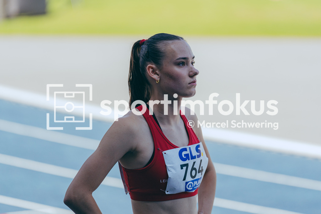 Deutsche Meisterschaften U20 / U16 2026 | Luna Fischer, VfL Eintracht Hannover, 764, 400-Meter-Lauf, Deutsche Meisterschaften der U20 &amp; U16 2026, Lohrheidestadion Bochum-Wattenscheid, 11.07.2026. Foto: Marcel Schwering / sportimfokus - Realisiert mit Pictrs.com