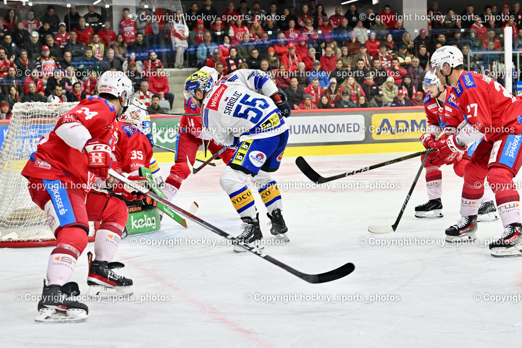 EC KAC vs. EC IDM Wärmepumpen VSV 5.11.2023 | #24 Strong Steven, #35 Engstrand Christian, #55 Sabolic Robert, #27 Hundertpfund Thomas, Tor EC VSV