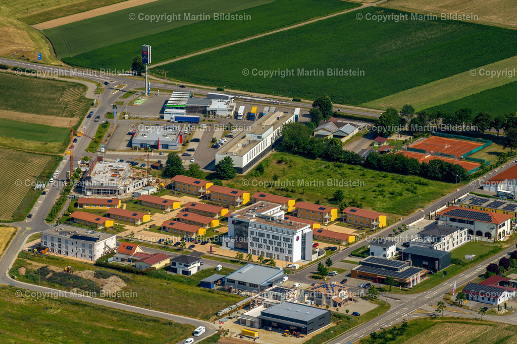 Ringsheim05. Juni 2023-6 | Bilder Fotos Luftbilder Luftaufnahmen Deutschland Süden Westen Schwarzwald Baden Württemberg  