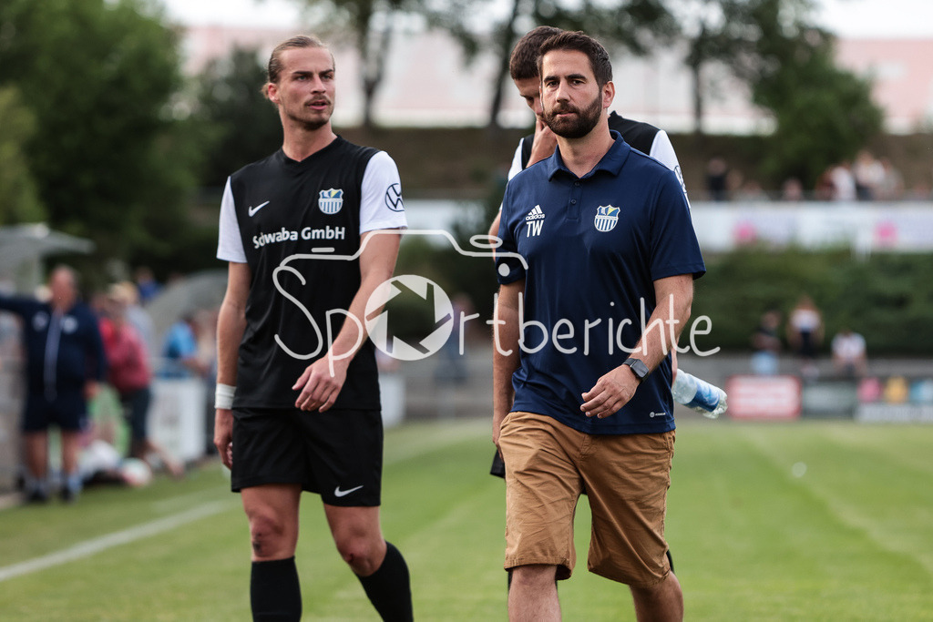 SG Münster/Holzheim - TSV Inchenhofen | Münster #14 / Münster #13 / Trainer Münster Thomas WIESMUELLER