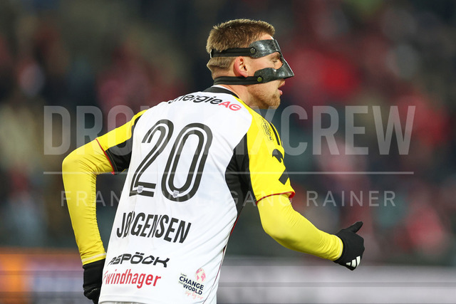 Austrian Bundesliga: Grazer AK 1902 vs LASK | GRAZ, AUSTRIA, 13.DEC.25 - SOCCER - ADMIRAL Bundesliga, Grazer AK 1902 vs LASK. The image shows Kasper Jorgensen (Lask).