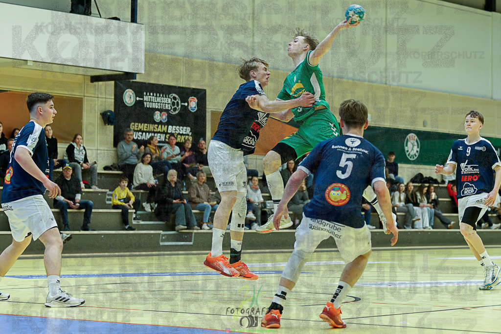 mJB Pokalrunde dt. Meisterschaft, TV Hüttenberg - TSV GWD Minden | mJB Pokalrunde dt. Meisterschaft, TV Hüttenberg - TSV GWD Minden am 15.03.2025 in Münchholzhausen (Sporthalle Münchholzhausen)Photo © 2025 - Jörg Heinrich - Realisiert mit Pictrs.com