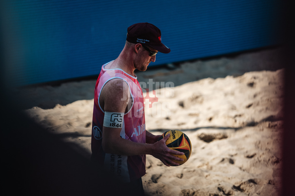 Beachvolleyball | Männer | Allianz German Beach Tour 2025 | Tourstop Hamburg | 31.05.2025 | Yannick Harms