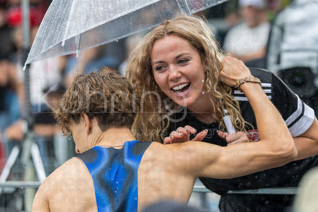 Deutsche Leichtathletik-Meisterschaften; Bochum-Wattenscheid, 26.07.2026 | Alexander Stepanov (VfL Sindelfingen) gewinnt die 800m und ist Deutscher Meisterm Smilla Kolbe (Eintracht Frankfurt e.V.) gewinnt die 800m bei den Frauen; Deutsche Leichtathletik-Meisterschaften am 26.07.2026 im Lorheide-Stadion, Bochum-Wattenscheid (Nordrhein-Westfalen).