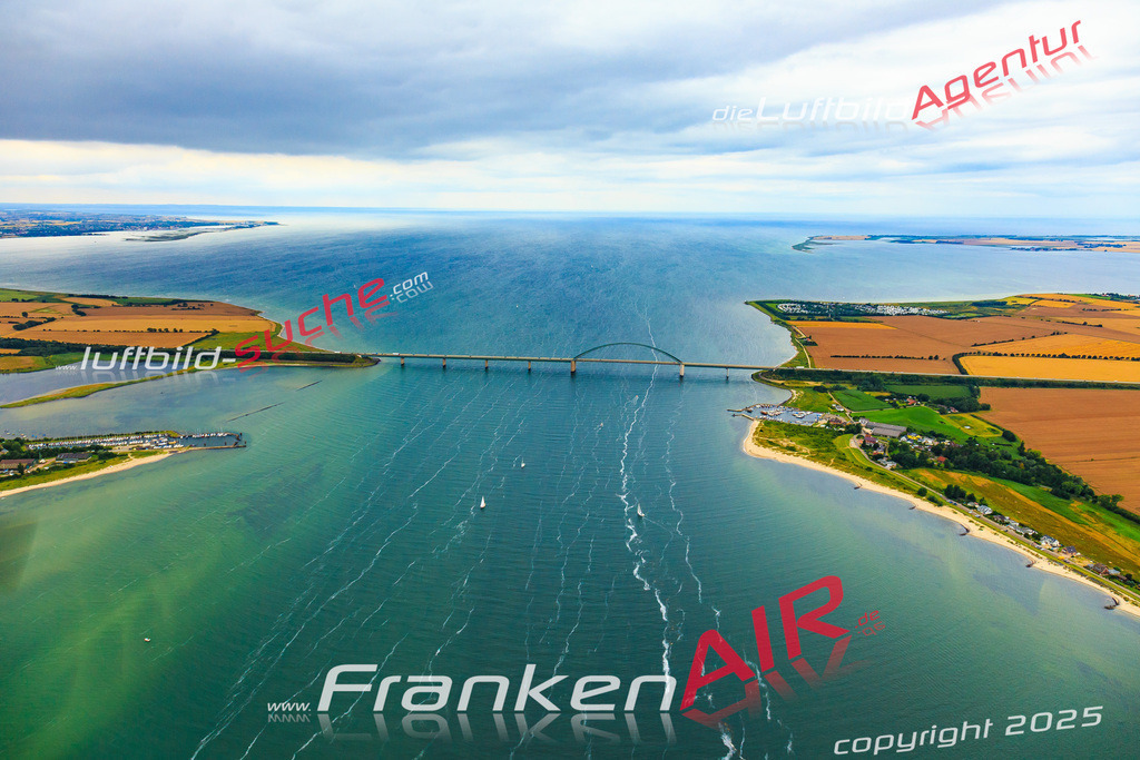 Luftbild von  Fehmarn - Luftaufnahme wurde 2016 von https://frankenair.de mittels Flugzeug (keine Drohne) erstellt - die Geschenkidee
