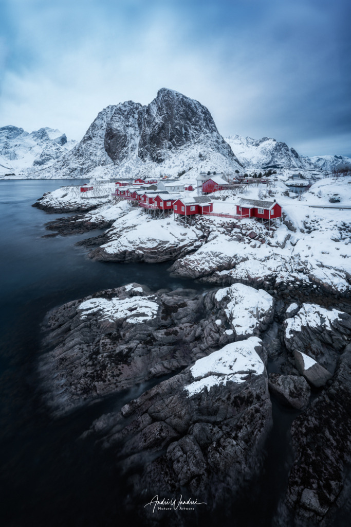 Winterstimmung in Hamnoy | Andre Wandrei - Nature Artworx - Realisiert mit Pictrs.com