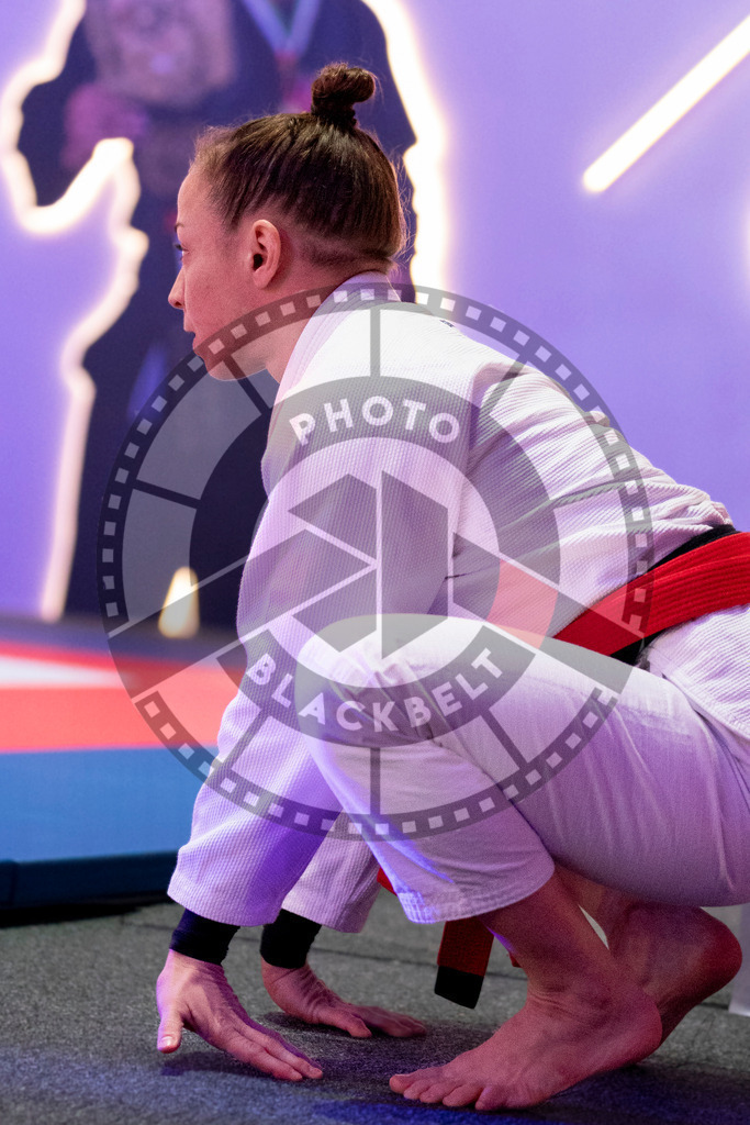 20231107PBB3906 | Fighters compete during the AJP World Master Championship in the Mubadala Arena in Abu Dhabi, Arab United Emirates, on November 7, 2023.