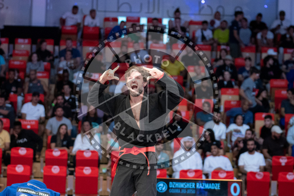 20231107PBB5023 | Fighters compete during the AJP World Master Championship in the Mubadala Arena in Abu Dhabi, Arab United Emirates, on November 7, 2023.