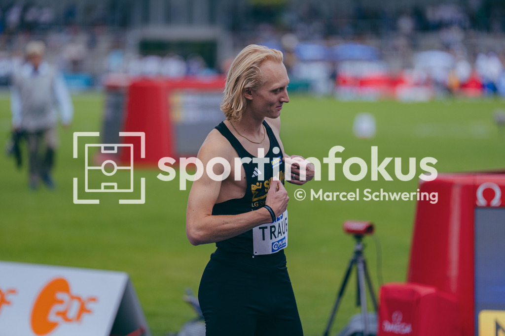 Deutsche Meisterschaften der Frauen und Männer 2026 | Thilo Traue, LG Stadtwerke München,  400-Meter-Lauf, Halbfinale, Deutsche Meisterschaften der Frauen und Männer 2026, Lohrheidestadion Bochum-Wattenscheid, 25.07.2026. Foto: Marcel Schwering / sportimfokus - Realisiert mit Pictrs.com