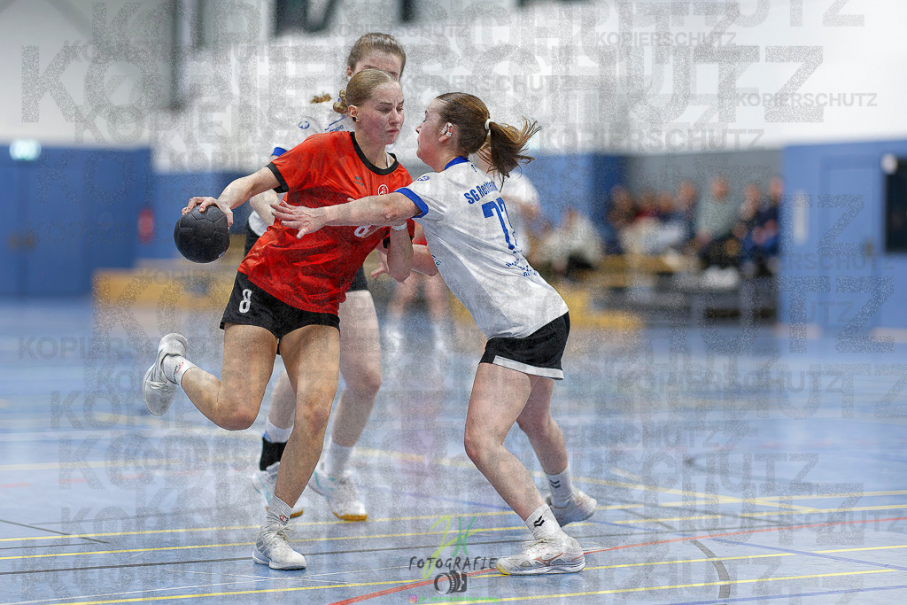 Frauen 2. Bezirksklasse; SG Rechtenbach - HSG Linden II | Frauen 2. Bezirksklasse; SG Rechtenbach - HSG Linden II am 16.11.2025 in Rechtenbach (Sporthalle Rechtenbach)Photo © 2025 - Jörg Heinrich - Realisiert mit Pictrs.com