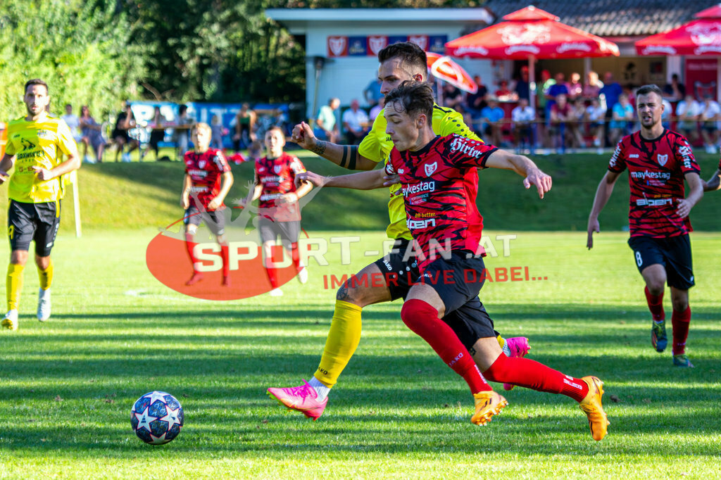 Kärntner Liga | Kärntner Liga ATUS Ferlach - ASKÖ Köttmannsdorf am 02.09.2023 in Ferlach
(Sportplatz), Austria, (Photo by Ernst Krawagner sport-fan.at) - Realisiert mit Pictrs.com