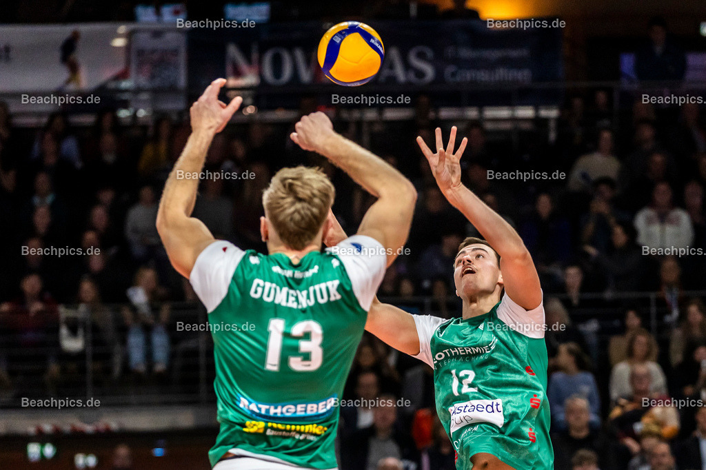 2024-00111591-Bundesliga-BR-Volleys-Haching-München |  16.11.2024; Berlin Foto: Gerold Rebsch - www.beachpics.de