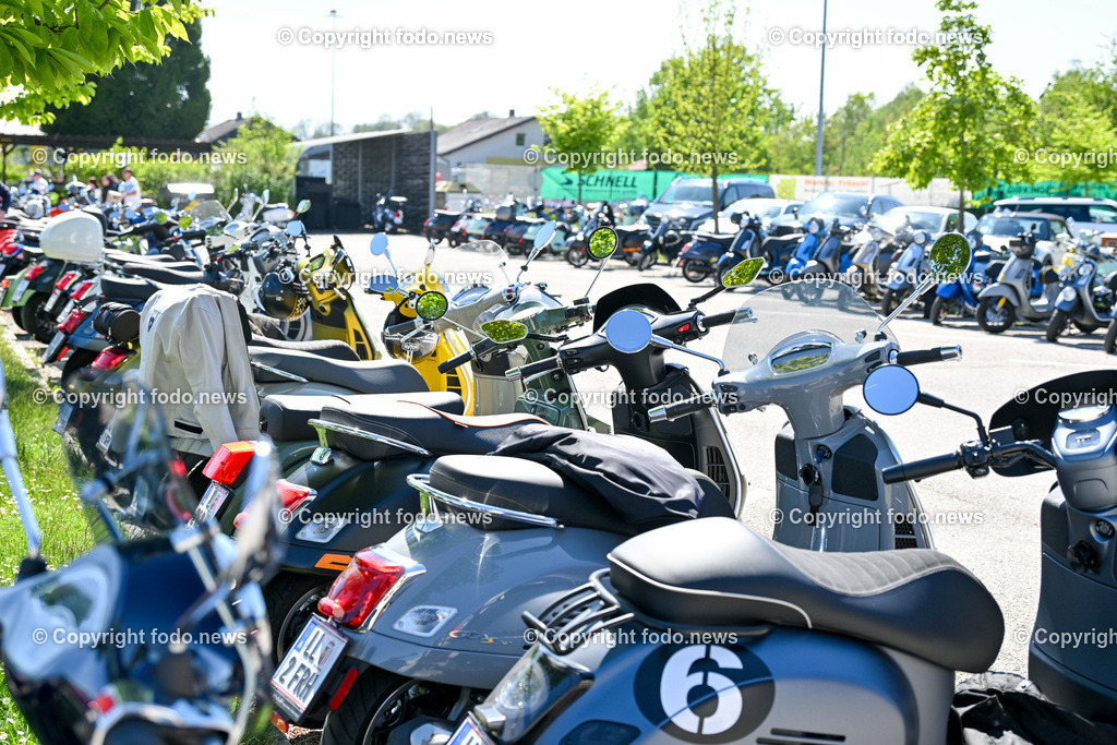 Lets Vespa togehter 2025_ Vespatreffen Neuhofen_ 27.04.2025-278 | 27.04.2025, Neuhofen, Kremsmuenster, AUT, Lets Vespa togehter 2025, Vespatreffen, im Bild Teilnehmer Vespatreffen, Motorsport Stadler©Copyright: Harald Dostal / fodo.media   Alle Bilder honorarfrei