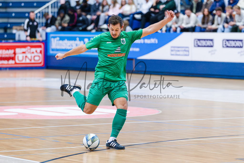 47. Stadtmeisterschaften im Hallenfußball 2025, Zwischenrunde, Zwischenrunde | Stadtmeisterschaften im Hallenfußball 2025, Zwischenrunde, Sporthalle Berg Fidel in Münster. Foto: sportfotografie.ms | Markus Paletta - Realisiert mit Pictrs.com