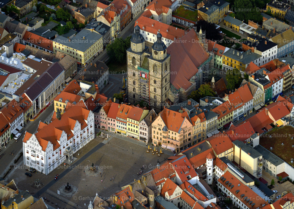 3293859 | Marktplatz mit Stadtkirche St.Marien zu Wittenberg, Lutherstadt Wittenberg