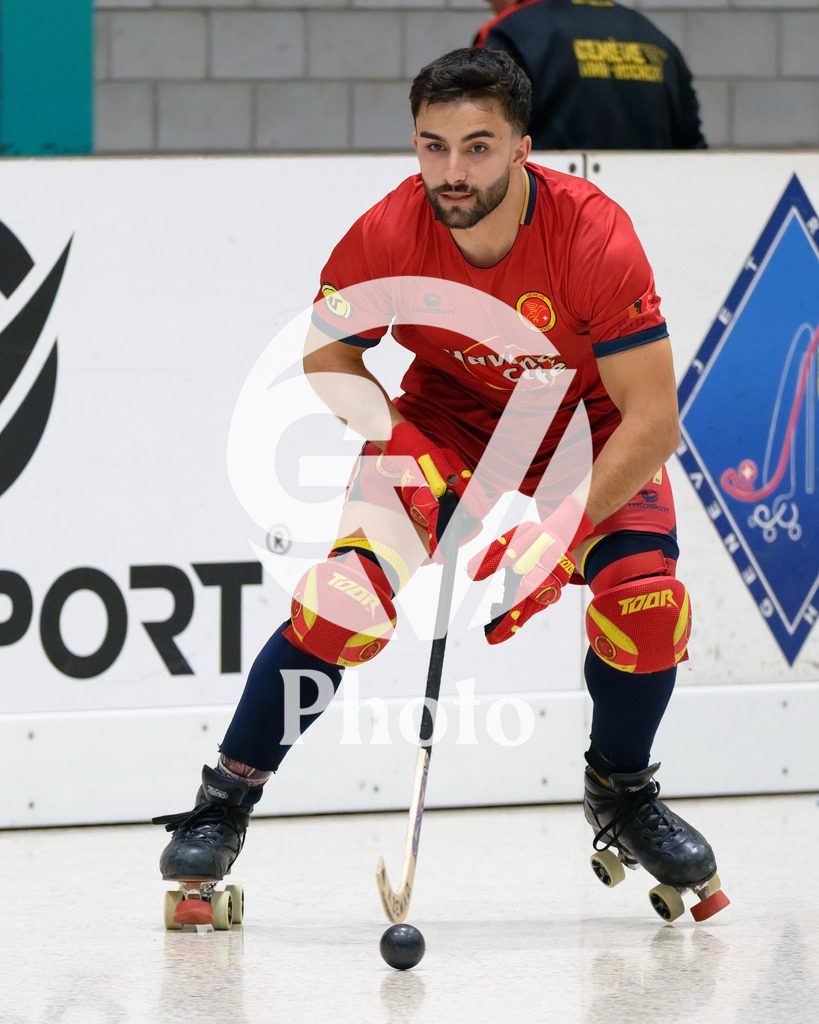 LNA - Geneve RHC v RC Biasca |  during the LNA match between Geneve RHC and RC Biasca at Centre Sportif Queue D'Arve in Geneve, Switzerland