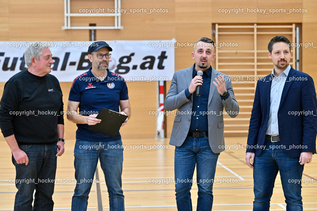 LPSV-Kärnten vs. FUTSAL versli.at Klagenfurt | Ehren Anstoss, LPSV-Kärnten vs. FUTSAL versli.at Klagenfurt, LPSV-Kärnten vs. FUTSAL versli.at Klagenfurt am 01.02.2026 in Villach (Ballspielhalle St. Martin), Austria, (Photo by Bernd Stefan)
