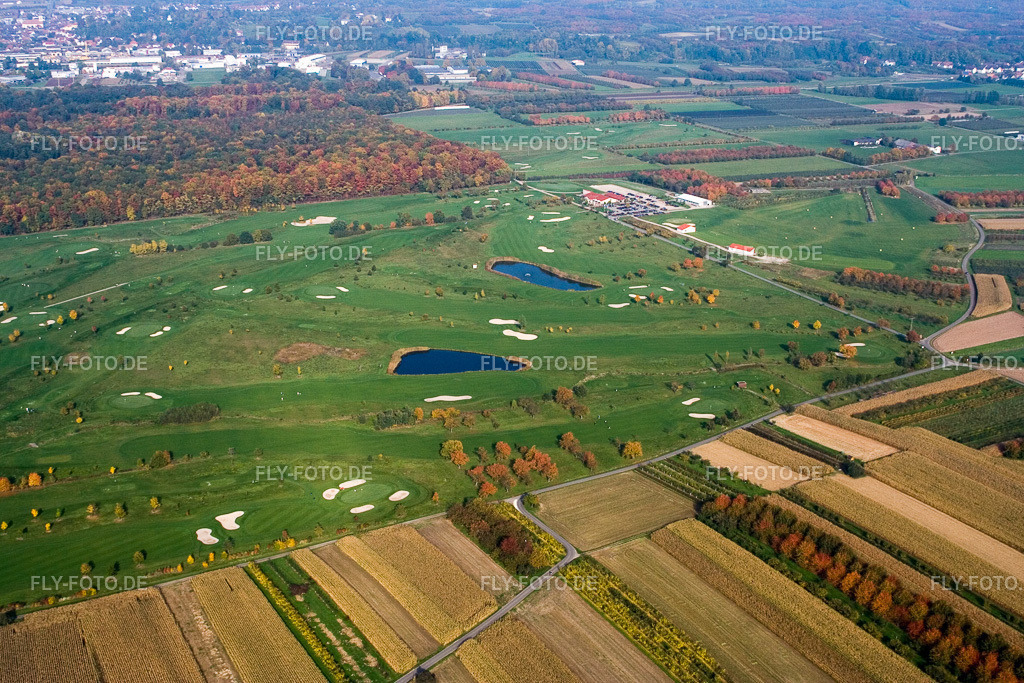 Urloffen, Golfclub Urloffen e.V | Luftbild: Urloffen, Golfclub Urloffen e.V im Ortsteil Urloffen in Appenweier im Bundesland Baden-Württemberg in Deutschland. Foto: IMG_13908.jpg vom 11.10.2008 durch Werner Riehm/FLY-FOTO.de - Realisiert mit Pictrs.com