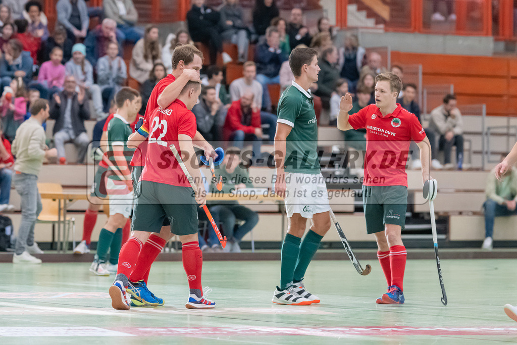 HK_20230108_102490 | 1. Bundesliga ( Halle ) Herren Crefelder HTC - Uhlenhorst Mülheim am 8.1.2023 Crefelder HTC  ( CHTC ), Krefeld , Linus Michler ( Crefelder HTC #7 ) , Ehling Jonathan ( Crefelder HTC #22 )