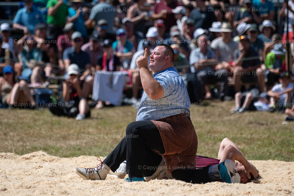 Schwingen -  Schwarzseeschwinget 2025 | Schwarzsee, 22.6.25, Schwingen - Schwarzseeschwinget.