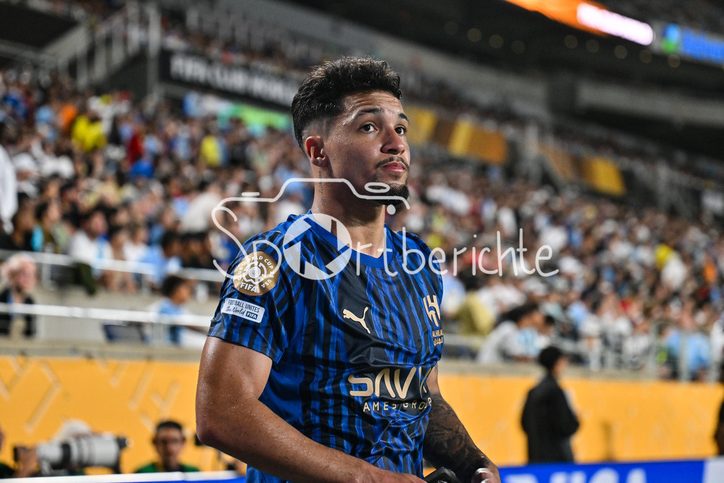 Manchester City - Al-Hilal SFC | im Bild der Matchwinner Marcos LEONARDO (Al-Hilal 11) / Einzelfoto / Freisteller / FIFA Club World Cup: Manchester City - Al-Hilal SFC, Camping World Stadium am 30.06.2025 / NOT FOR SALE IN USA