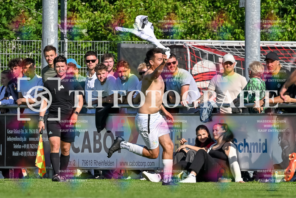 GER, FC Zell - FC Wittlingen, Fussball, Rothaus Bezirkpokal, Finale, Saison 2024/2025, 29.05.2025 | GER, FC Zell - FC Wittlingen, Fussball, Rothaus Bezirkpokal, Finale, Saison 2024/2025, 29.05.2025Foto: TH Fotografie/Thomas Hess
