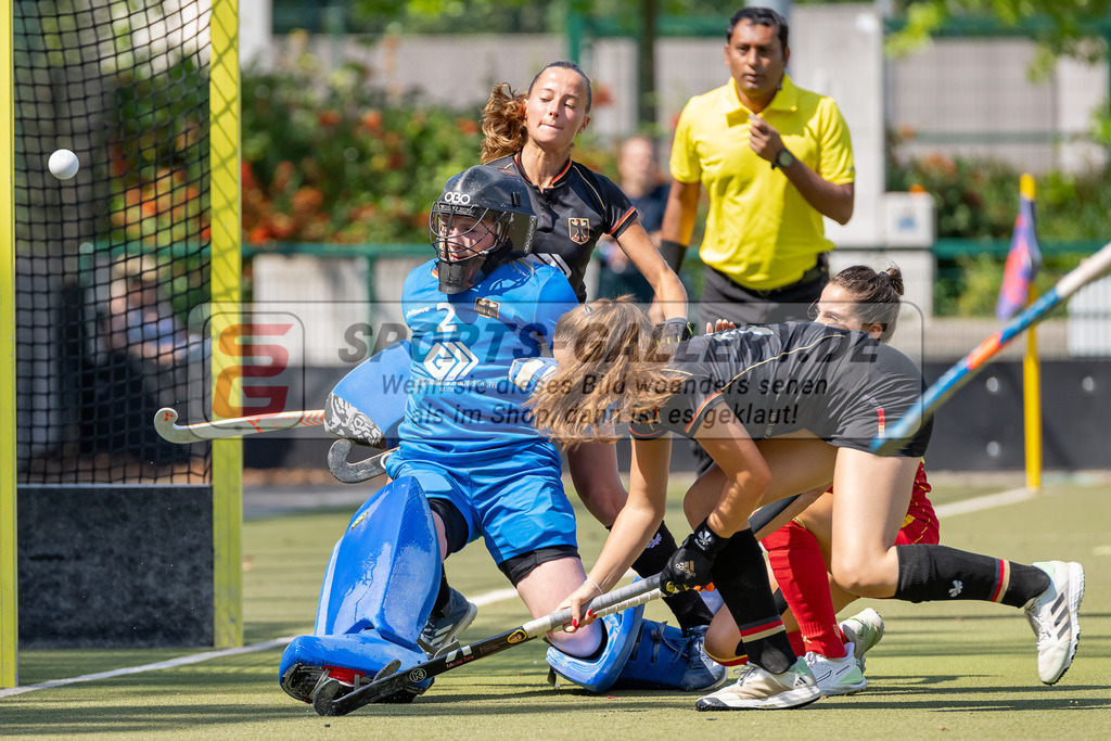 HK_20230823_103843 | 4 Nations Tournament Spiel um Platz 1 ( WU21 ) Germany - Spanien am 23.8.2023 DHC Düsseldorf, Düsseldorf ,