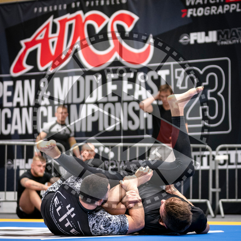 20230916PBB2060 | Fighters compete during the grappling tournement ADCC Trials (European, Middle East and African Championship) in Warsaw, Poland, on September 16, 2023.