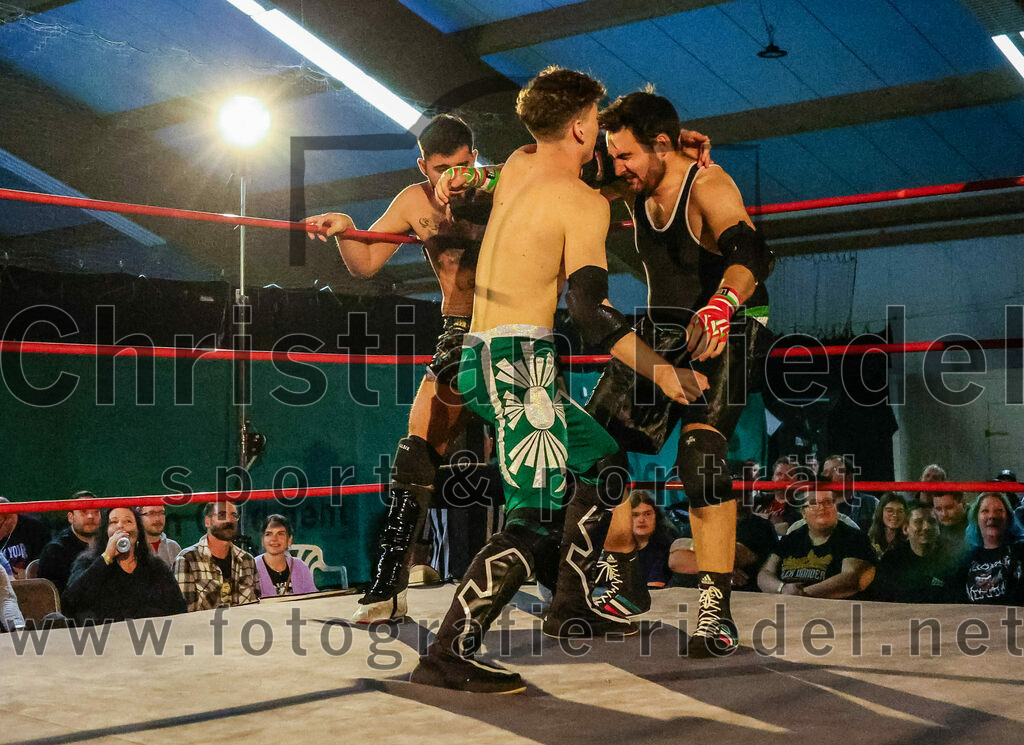 2023-11-11_010_Erding_Wrestlingshow | Erding, Deutschland, 11.11.2023:
Wrestling, Saison 2023, EWS Wrestling ERDING

Foto: Christian Riedel / fotografie-riedel.net