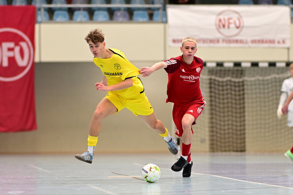 Futsal I Junioren I Saison 2024-2025 I NORDFV Regionalmeisterschaft I 082848 | Der Sportfotograf. - Realisiert mit Pictrs.com