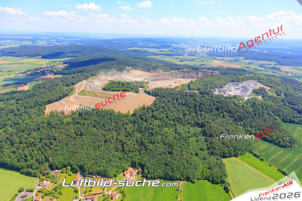 Luftbild von  Maroldsweisach - Luftaufnahme wurde 2016 von https://frankenair.de mittels Flugzeug (keine Drohne) erstellt - die Geschenkidee