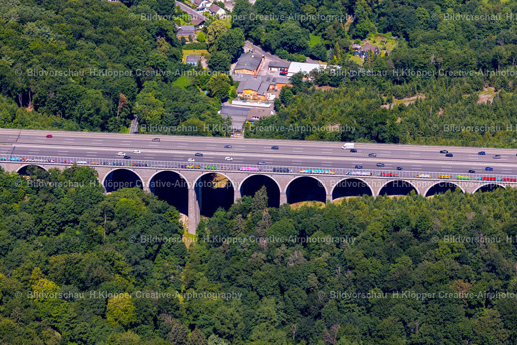 Luftbild Wermelskirchen-49951 | "Höllenbach Talbrücke" in Wermelskirchen - Realisiert mit Pictrs.com