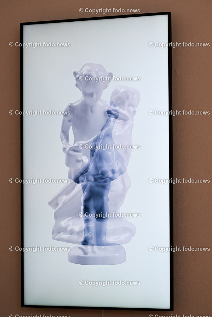 OK Offenes Kulturhaus Oberösterreich_ 28.03.2023-10 | 28.03.2023, OK Platz, AUT, OK Offenes Kulturhaus Oberoesterreich, im Bild Ausstellungsstueck auf Video von Julia Beliaeva