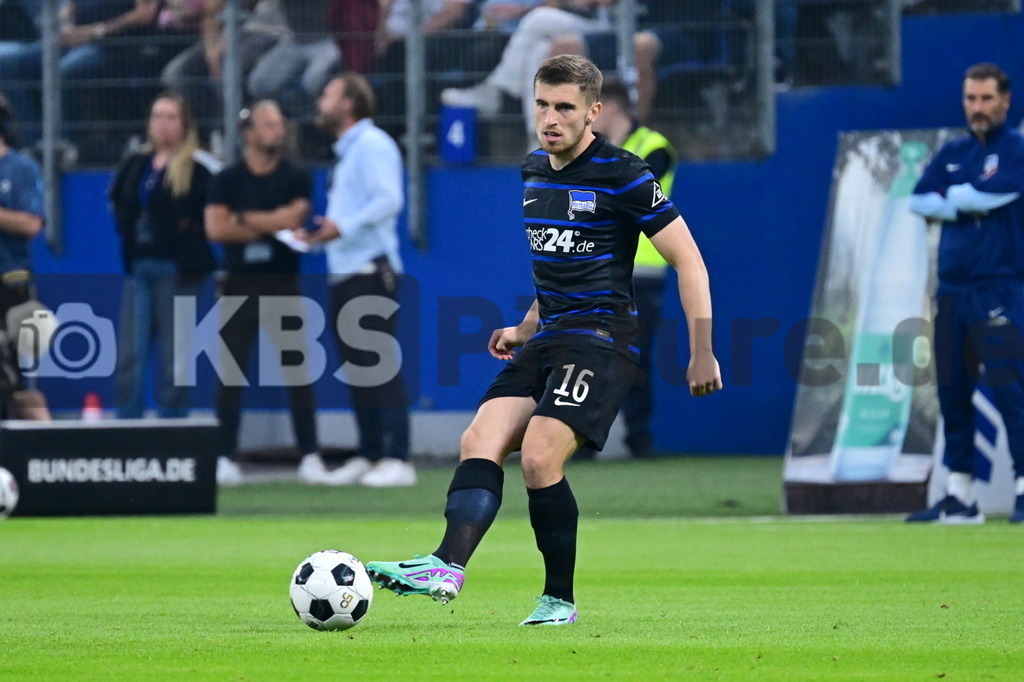 KBS Picture_HSV-HerthaBSC_022 | Kenny Jonjoe (Hertha BSC) ,Sportplatz :  Volksparkstadion, - Realisiert mit Pictrs.com