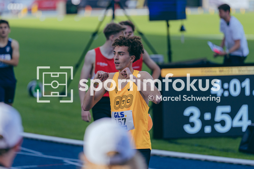 DM U23 U18 Bochum 2026 | Bela Marlon Brandl (Berlin Track Club) bei den Deutschen Meisterschaften der U18 &amp; U23 2026 im Lohrheidestadion in Bochum-Wattenscheid. - Realisiert mit Pictrs.com