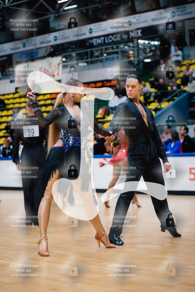 Hessen Tanzt WDSF International Open Latin 7th (74) Augustinas Trinkus _ Beatrice Rupslaukyte (Lithuania)-2025-05-18-3413 | Webshop for digital downloads and prints of dance sport, event & show photographer Julian Link - Realisiert mit Pictrs.com