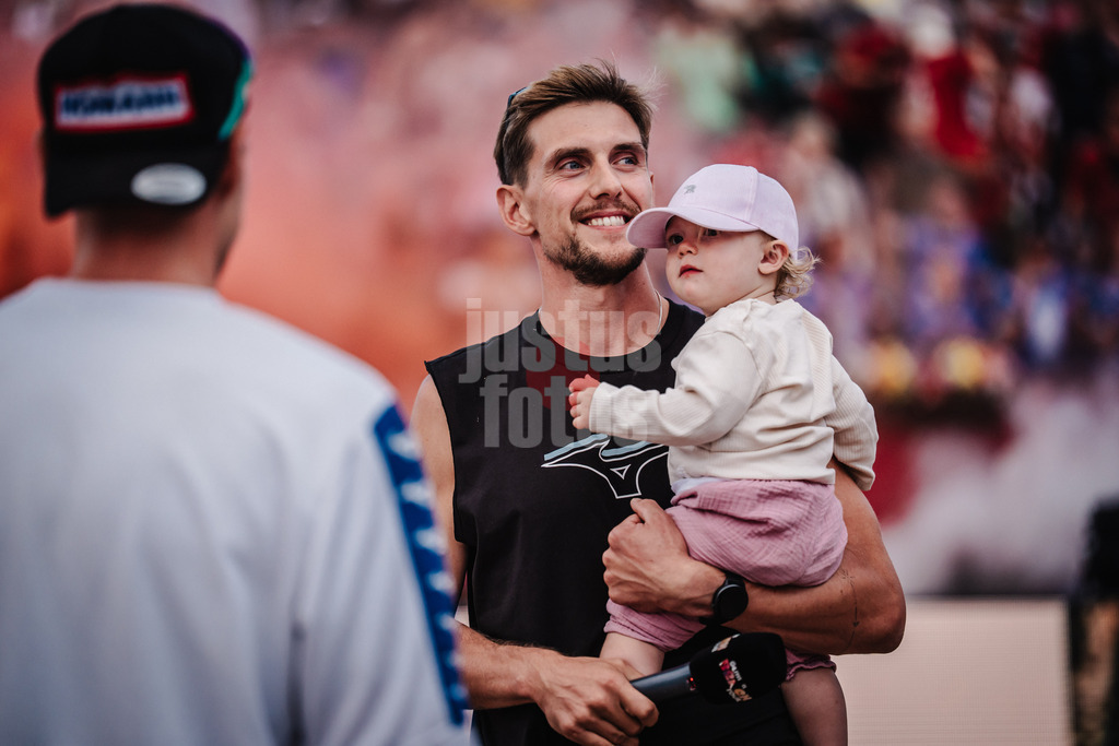 Beachvolleyball | Männer | Deutsche Meisterschaften 2025 Timmendorfer Strand | 05.09.2025 | Bennet Poniewaz wird verabschiedet Karriereende Verabschiedung