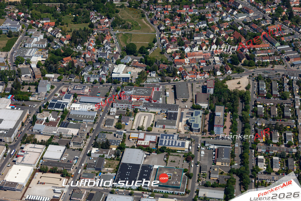 Aktuelles Luftbild von ziegelstein nuernberg - Die Luftaufnahme wurde 2020 mittels UL-Flugzeug erstellt ( keine Drohne ) - hochauflösende Kamera-Systeme von  Canon -Beste Qualität - Für grossformatige Ausdrucke geeignet. Die Geschenkidee !