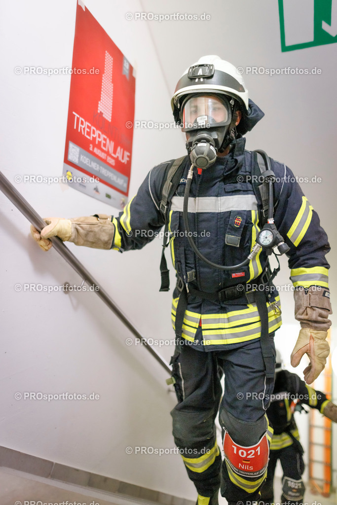 KölnTurm Treppenlauf; Köln, 03.08.2025 | Impressionen vom KölnTurm Treppenlauf am 03.08.2025 in Köln (Nordrhein-Westfalen). 