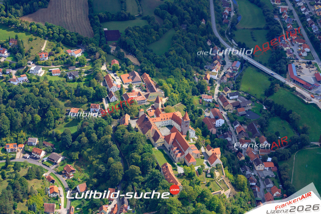 Die Luftaufnahme der Stadt Kastl wurde 2017 vom Flugzeug heraus erstellt ( keine Drohne )- hohe Auflösung für beste Qualität