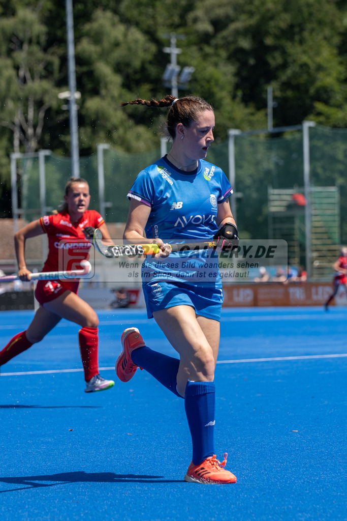 SFE_20230708_0034 | EuroHockey EM U18 Girls Belgium vs Scotland am 08.07.2023 in Krefeld (Gerd-Wellen-Hockeyanlage), Photo: Stephan Fehrmann 2023 (Sports-Gallery)