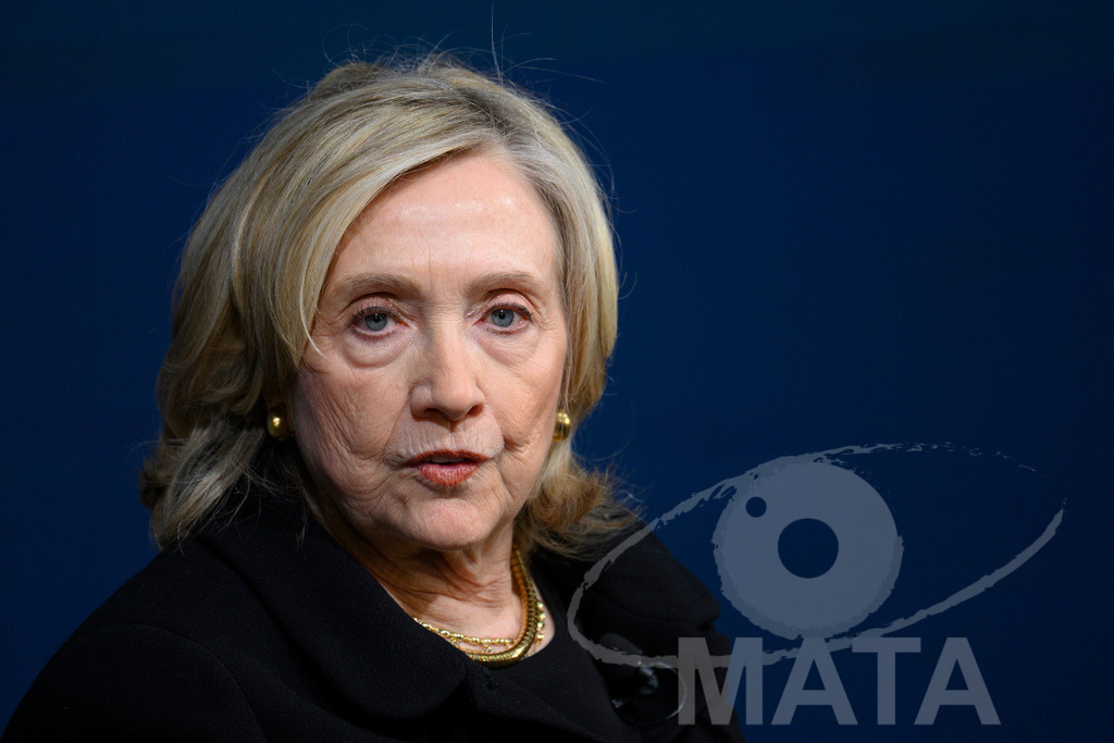 _DWA3973 | Die US-Politikerin Hillary Clinton auf der Veranstaltung Bridging Scholarship and Statecraft im Rahmen der Münchner Sicherheitskonferenz 2026. München, 13.02.2026 Bayern Deutschland  - Realisiert mit Pictrs.com