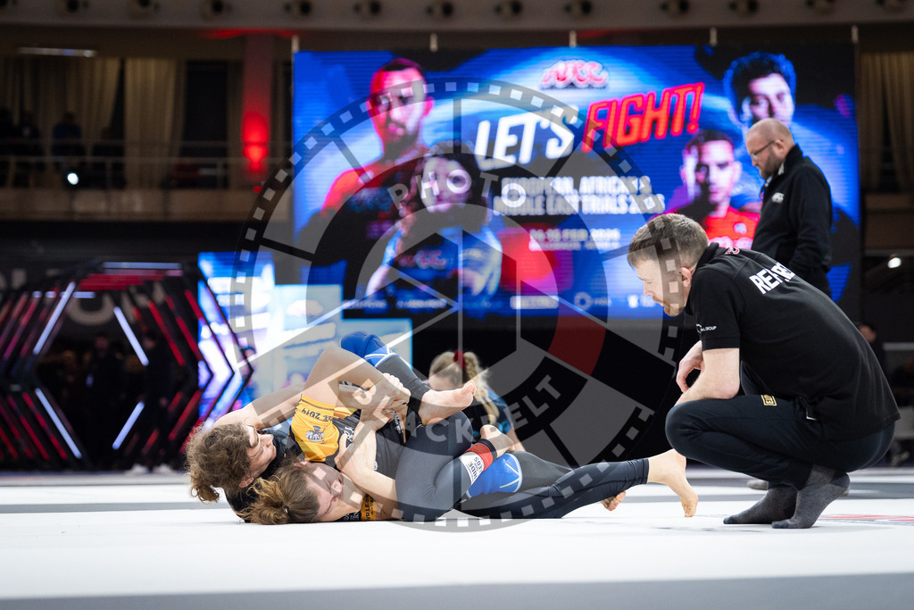 20260215PBB6177 | Fighters compete during the ADCC European Trials competition day 2 in Belgrade, Serbia, on February 15, 2026.