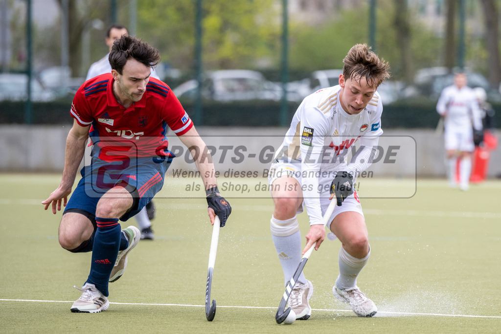 SFE_20230415_0249 | Deutsche Meisterschaft Männliche U16 Halle 2023 am 15.04.2023 in Düsseldorf (Düsseldorfer Hockeyclub 1905 e.V.), Photo: Stephan Fehrmann 2022 (Sports-Gallery),Aron Flatten ( Rot-Weiss Köln #6 )