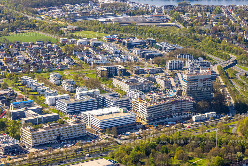 Dortmund230400688 | Luftbild, Stadtkrone-Ost Baustelle, Neubau Direktion Continentale, adesso, Schüren, Dortmund, Ruhrgebiet, Nordrhein-Westfalen, Deutschland