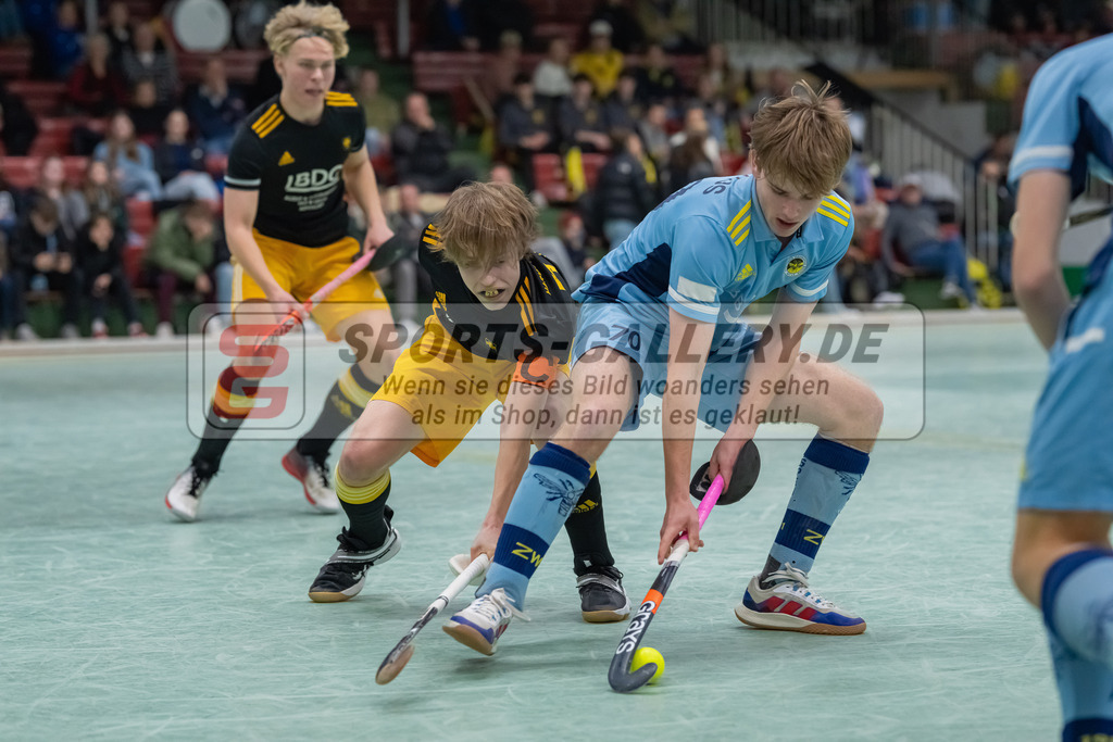 HK_20230305_106221 | Deutsche Meisterschaft MU16 Platz 3 Harvestehuder THC - Zehlend. Wespen am 5.3.2023 RWK, Köln ,