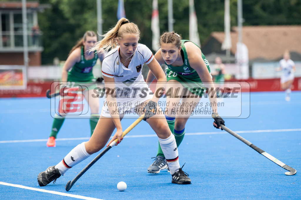 SFE_20230713_0014 | EuroHockey EM U18 Girls Germany vs Ireland am 13.07.2023 in Krefeld (Gerd-Wellen-Hockeyanlage), Photo: Stephan Fehrmann 2023 (Sports-Gallery)