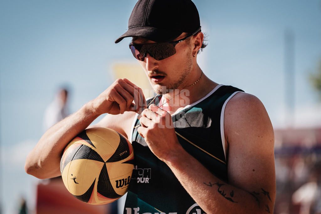 Beachvolleyball | Männer | Allianz German Beach Tour 2025 | Tourstop Düsseldorf | 09.05.2025 | Simon Pfretzschner