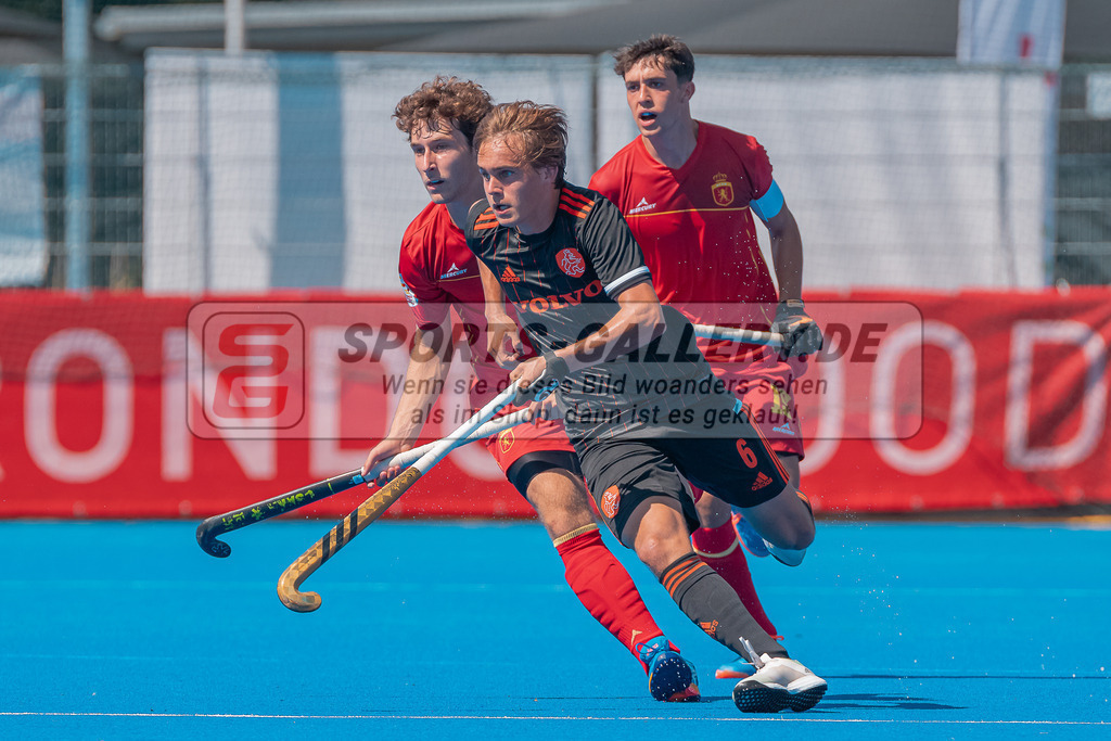 HK_20230711_101215 | Euro Hockey MU18 Spain vs Netherlands Championship Girls &amp; Boys am 11.7.2023 CHTC , Krefeld ,